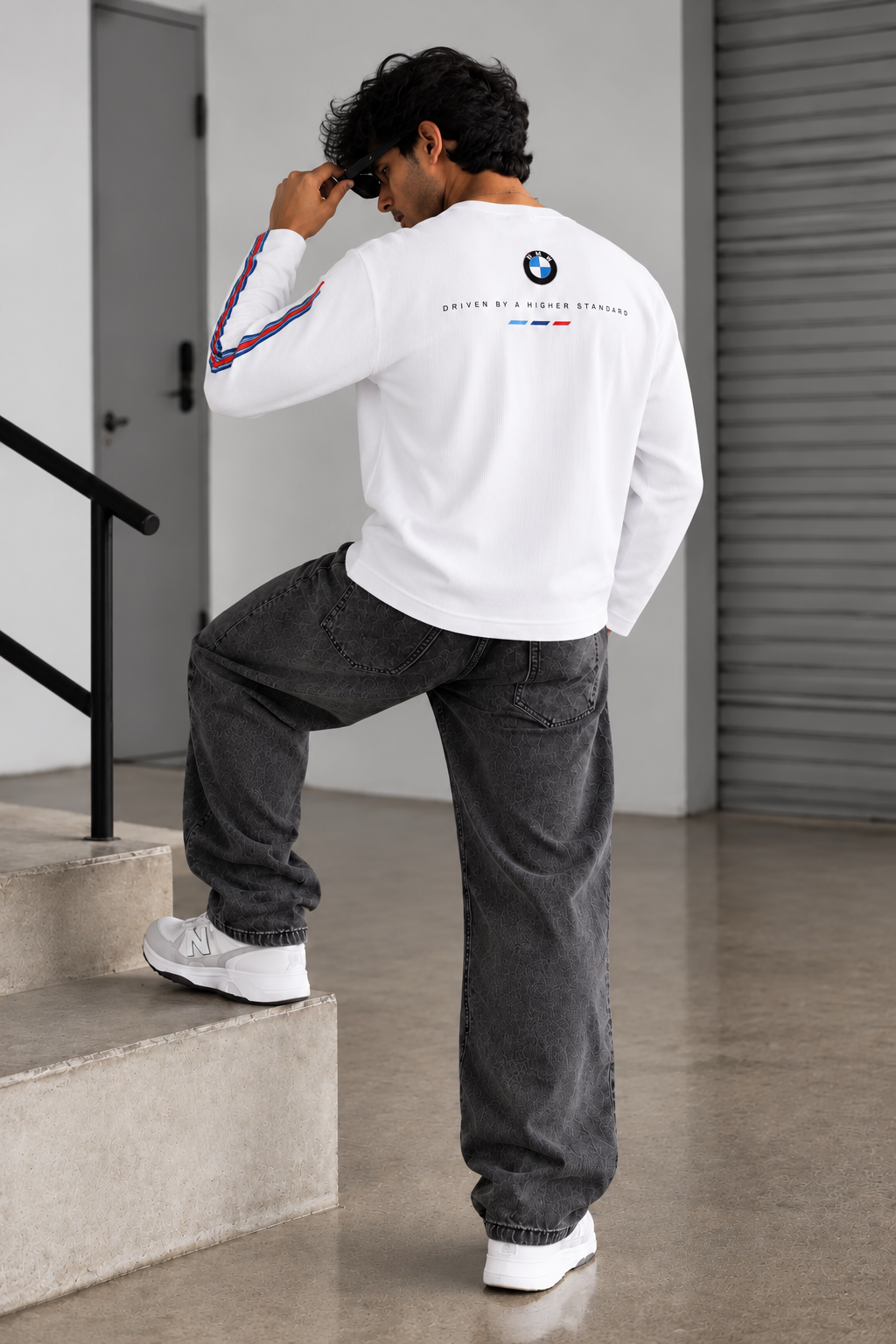 BMW Motorsport waffle sweatshirt