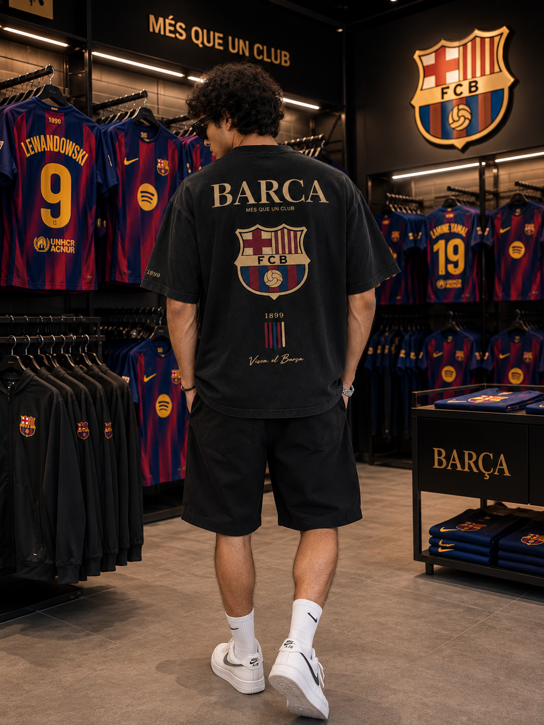 FC Barcelona Gold Heritage Tee