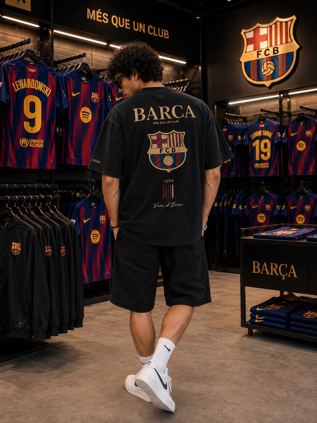 FC Barcelona Gold Heritage Tee