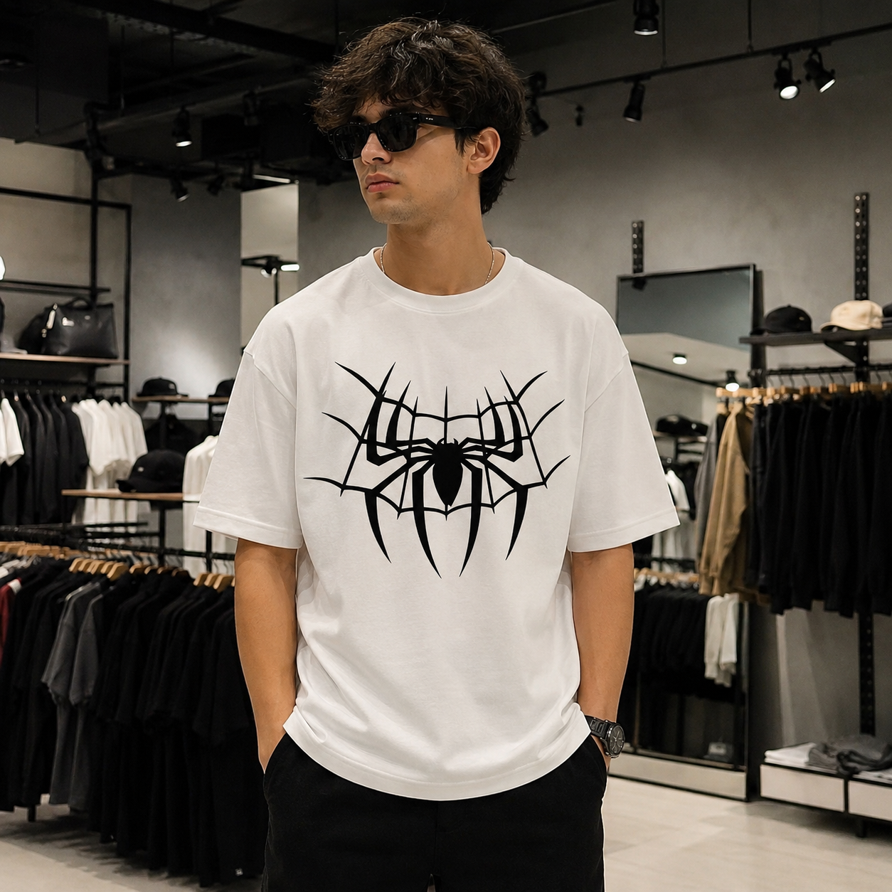 🕸️ Spider Web Tee