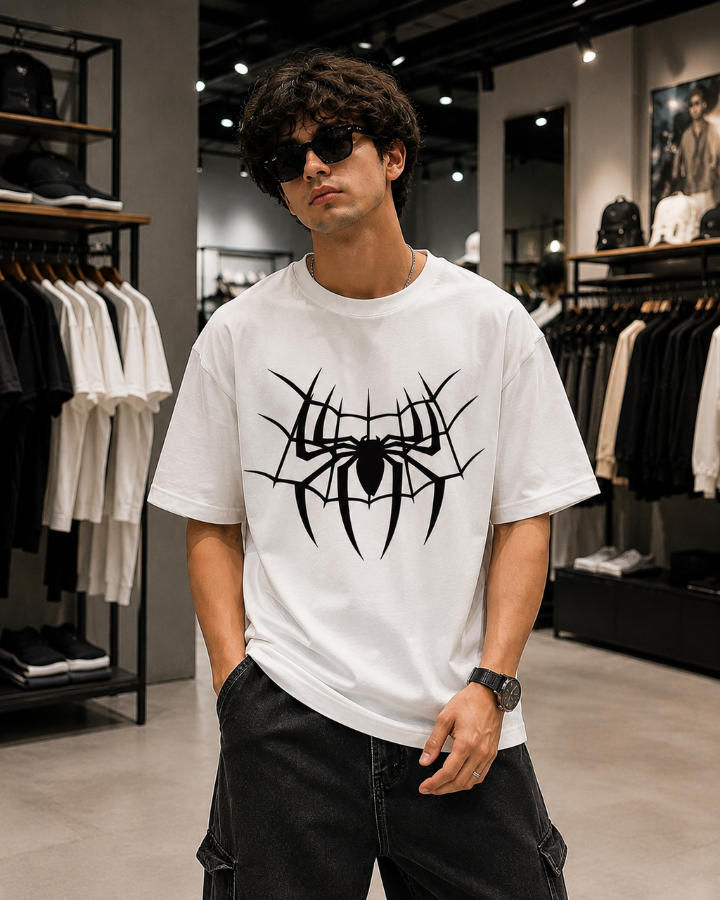 🕸️ Spider Web Tee