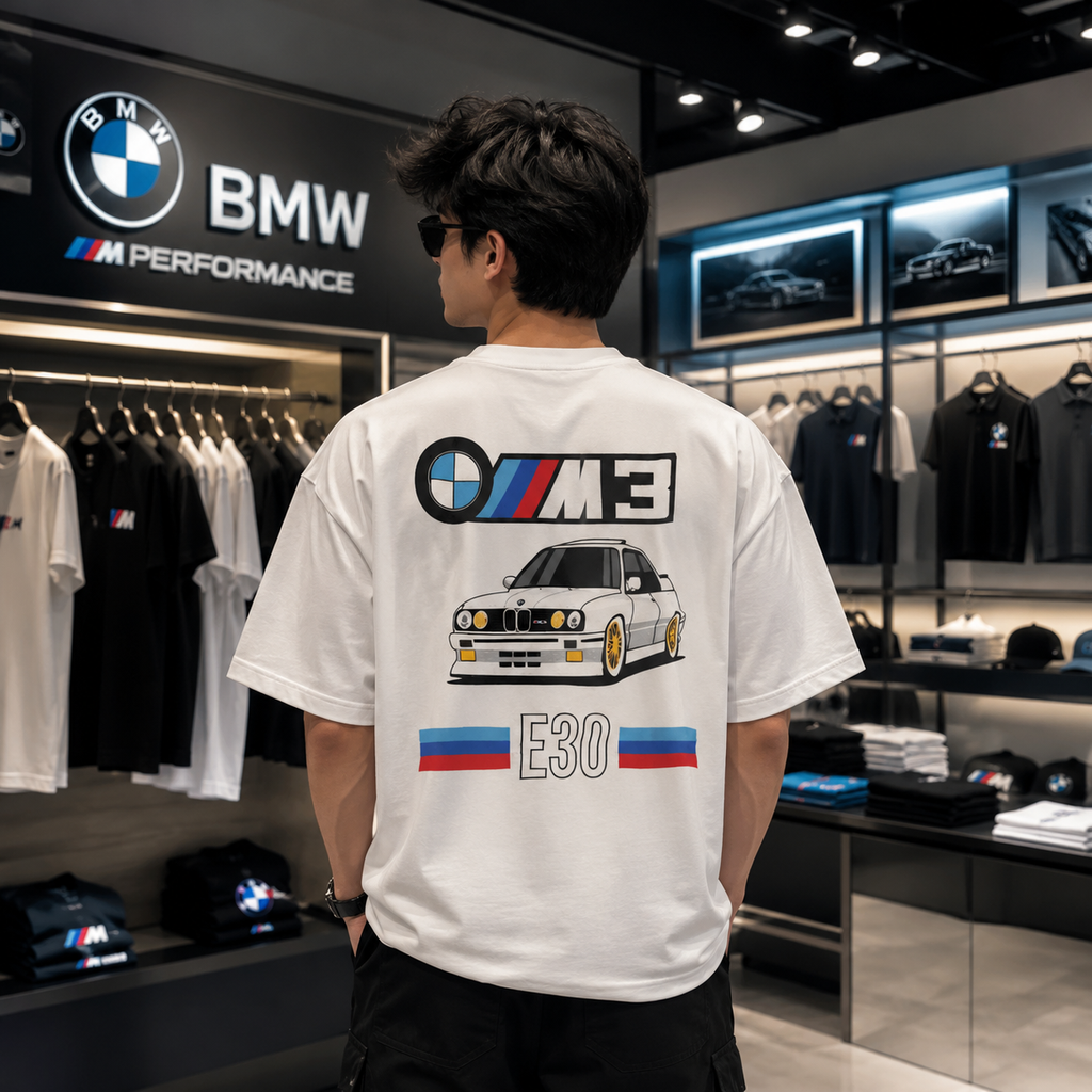 BMW E30 Heritage Oversized T-Shirt