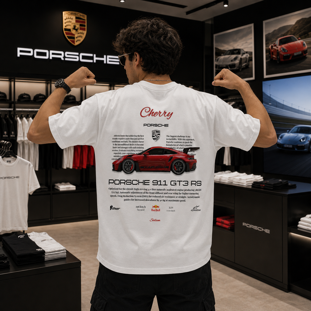 Cherry GT3 RS Oversized T-Shirt