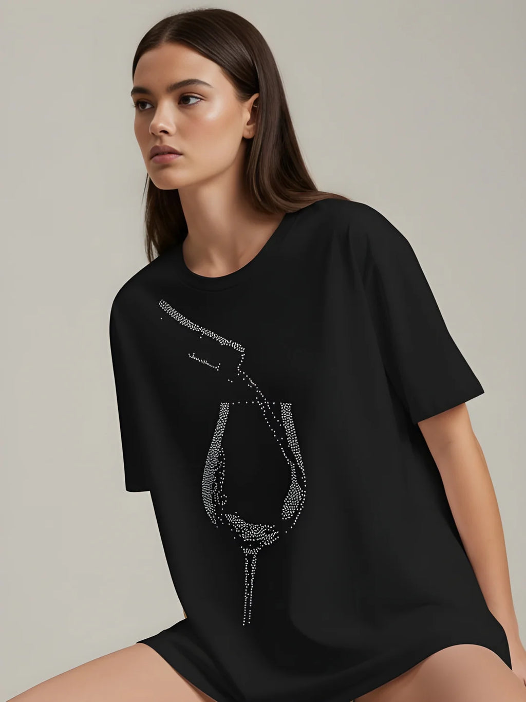 Sizing Store Oversized Gym and Casual T-shirt for women