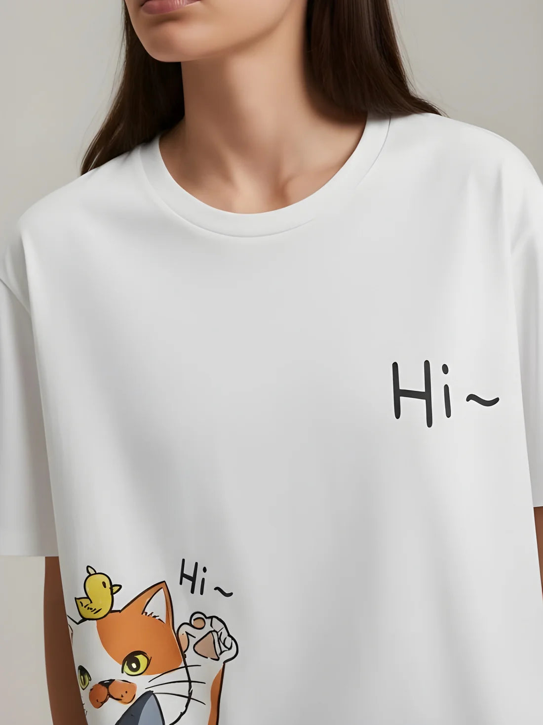 Sizing Store Oversized Gym and Casual T-shirt for women