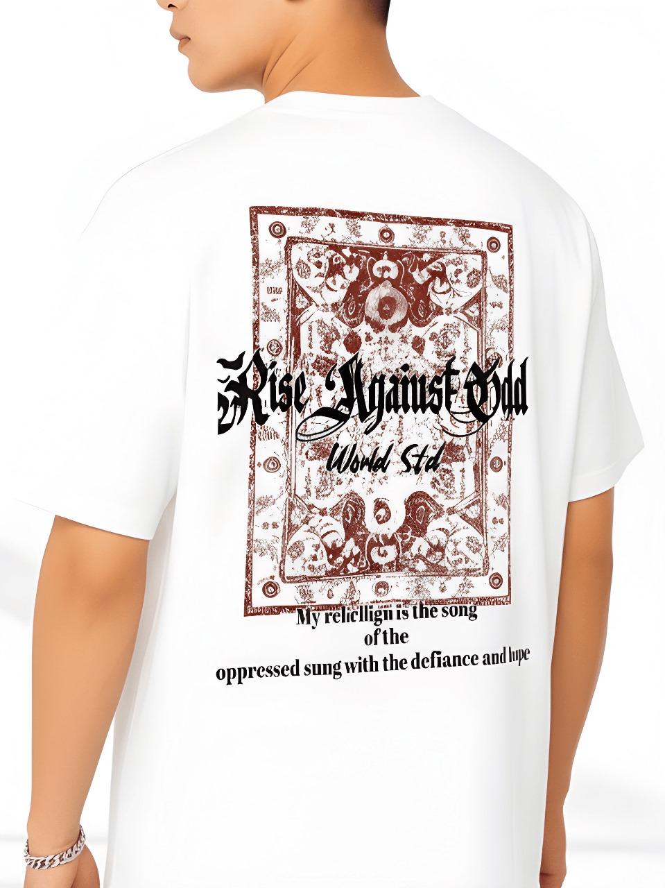 Rise Against Odd White T-Shirt