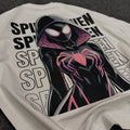 Spider Girl Oversized Graphic T-Shirt | Premium Cotton