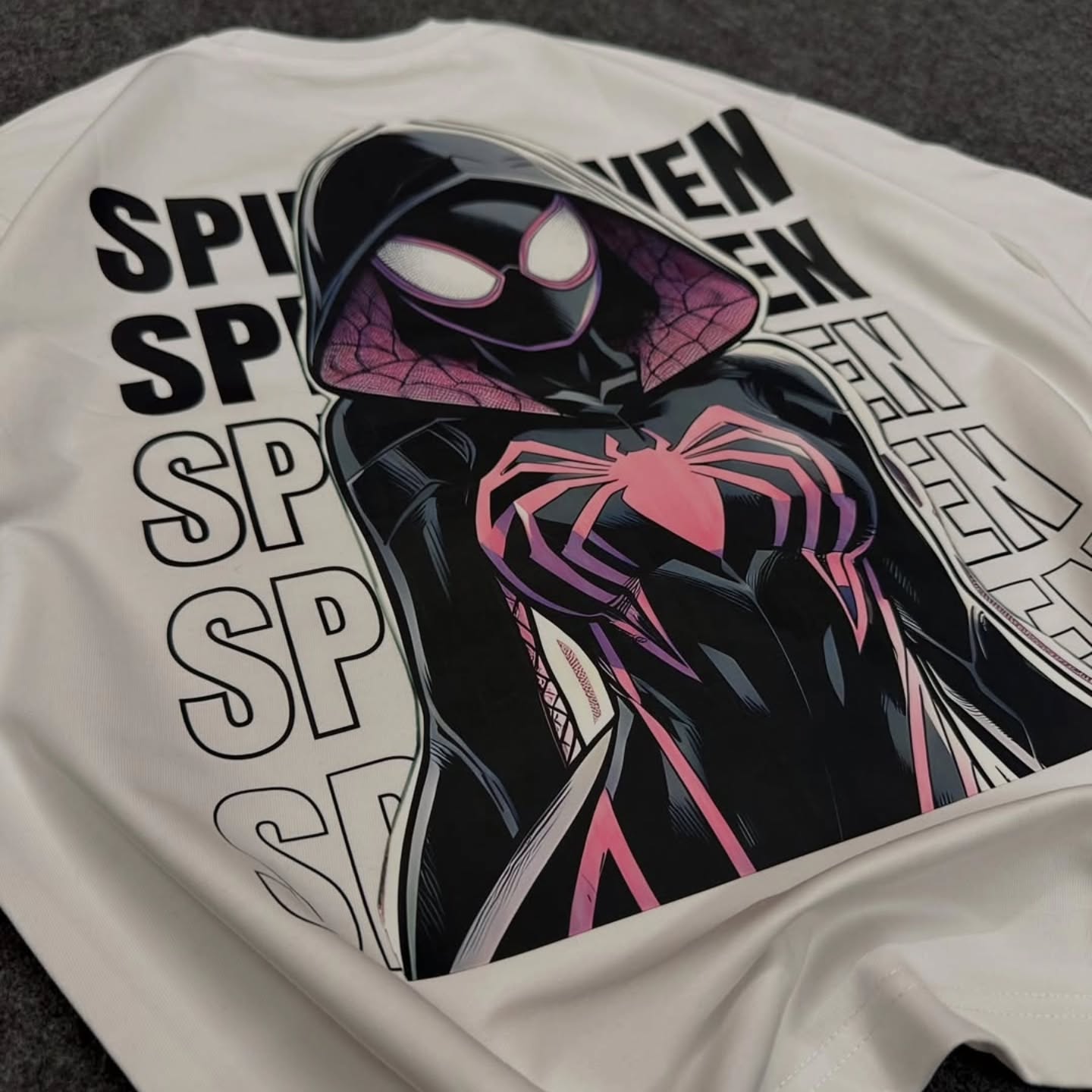 Spider-Verse Duo Oversized Graphic T-Shirt | Premium Cotton |
