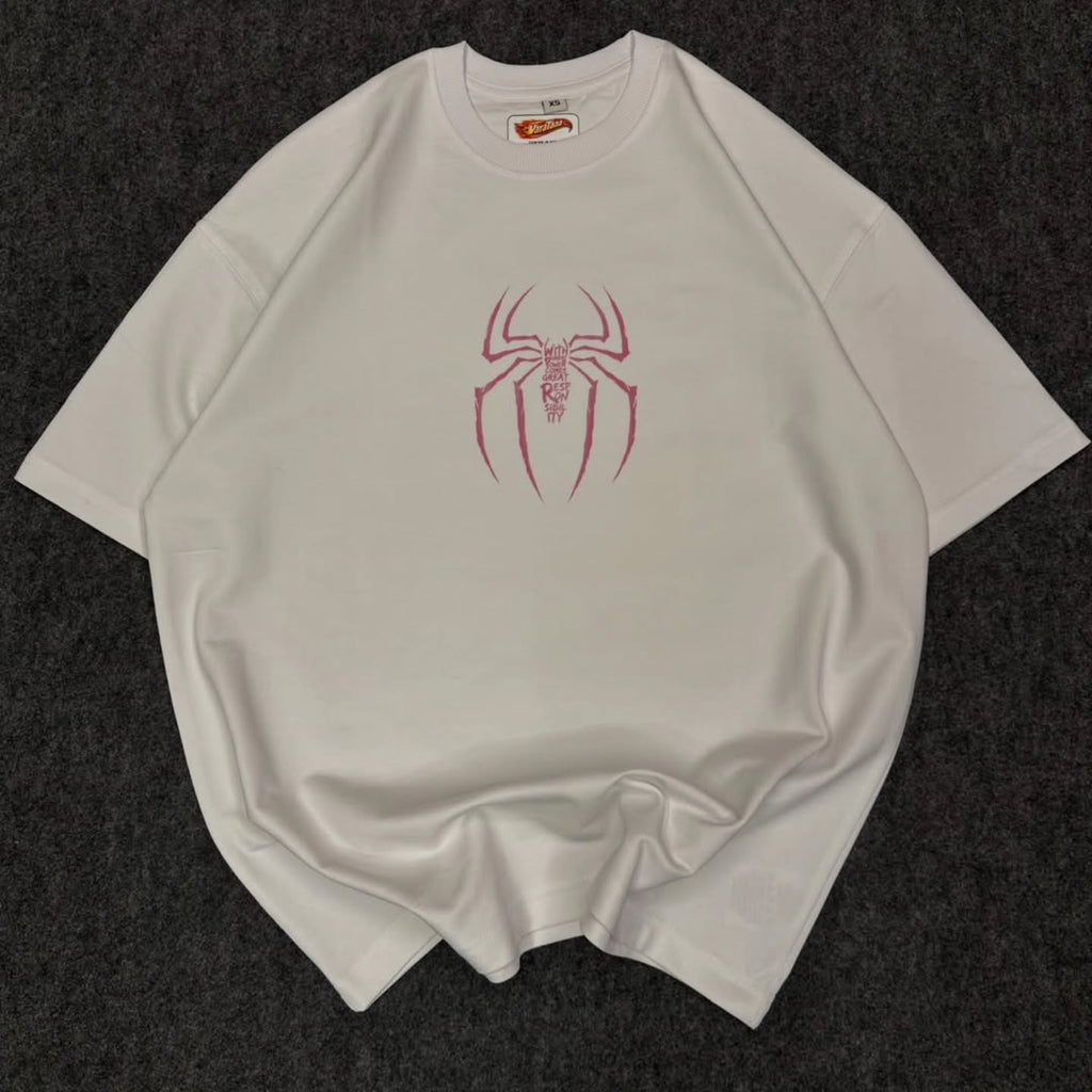 Spider-Verse Duo Oversized Graphic T-Shirt | Premium Cotton |