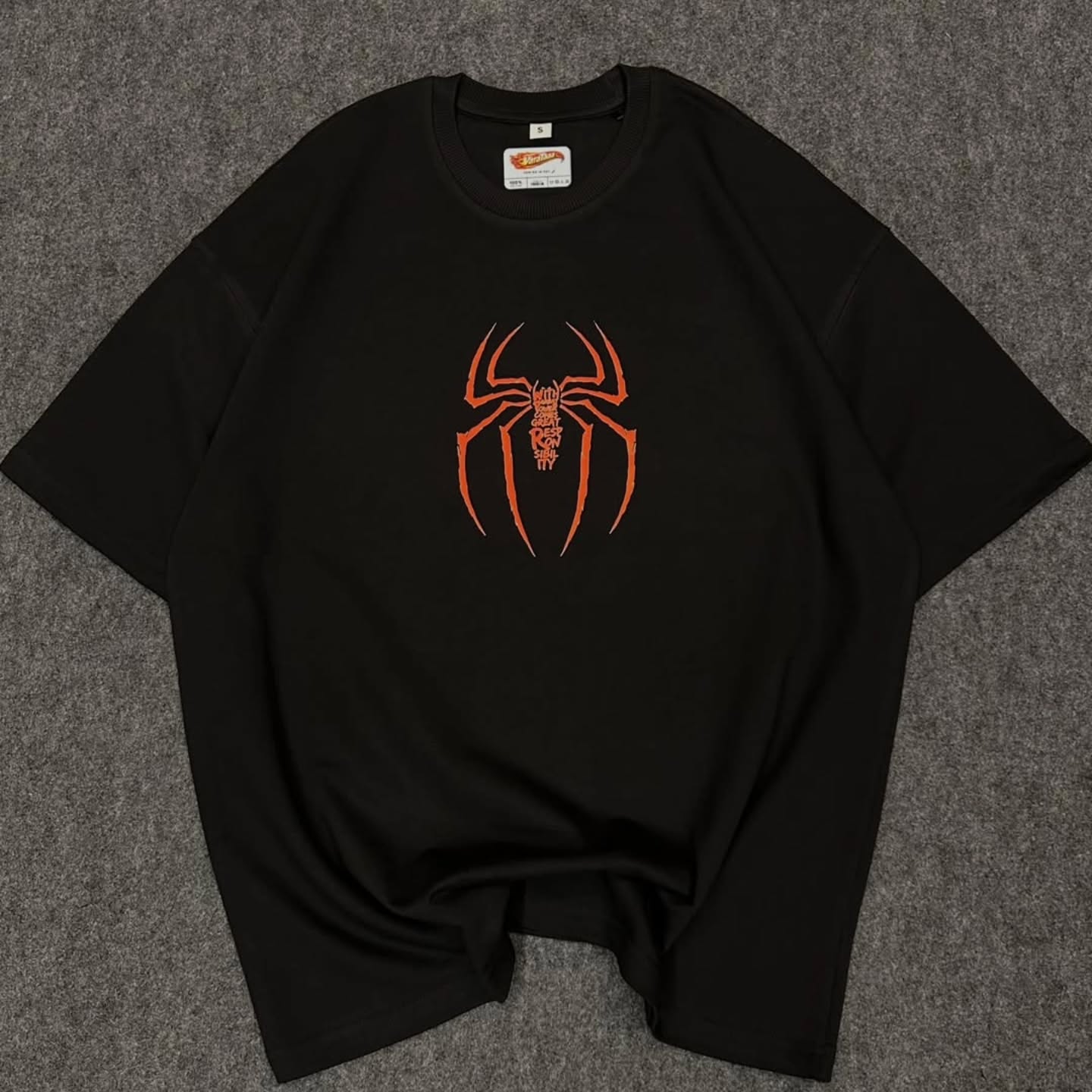 Spider-Verse Duo Oversized Graphic T-Shirt | Premium Cotton |