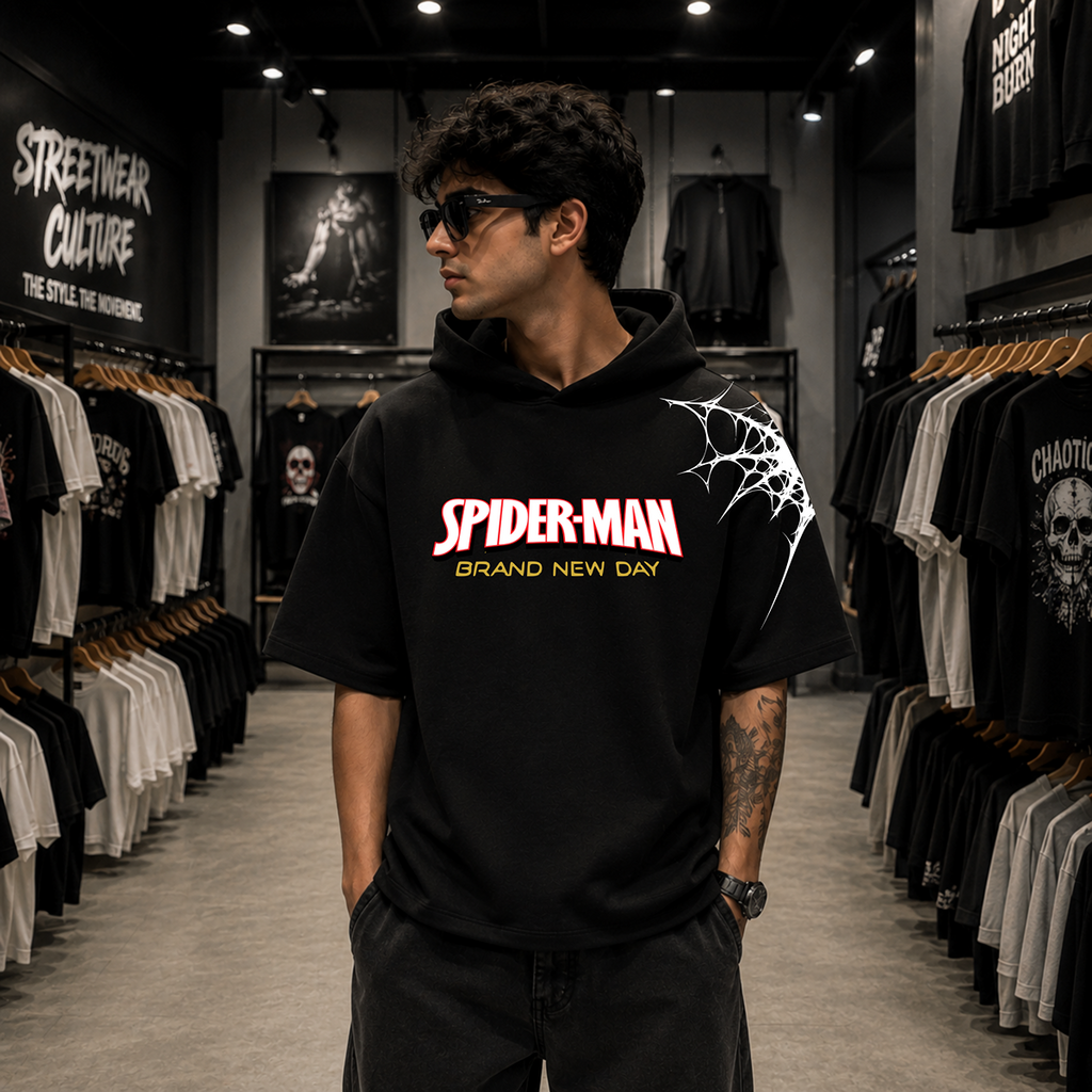 Web Phantom Hoodie Tee