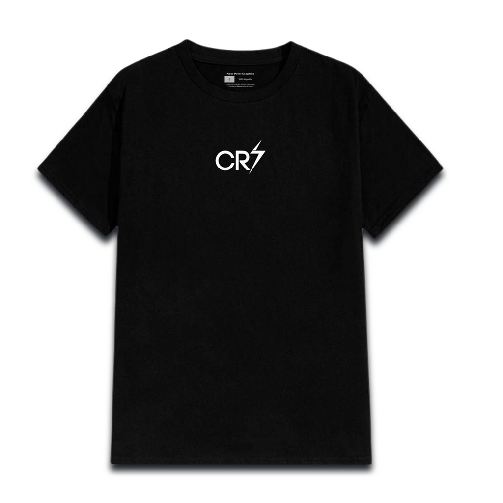 CR7  Icons Oversized Graphic T-Shirt – Black