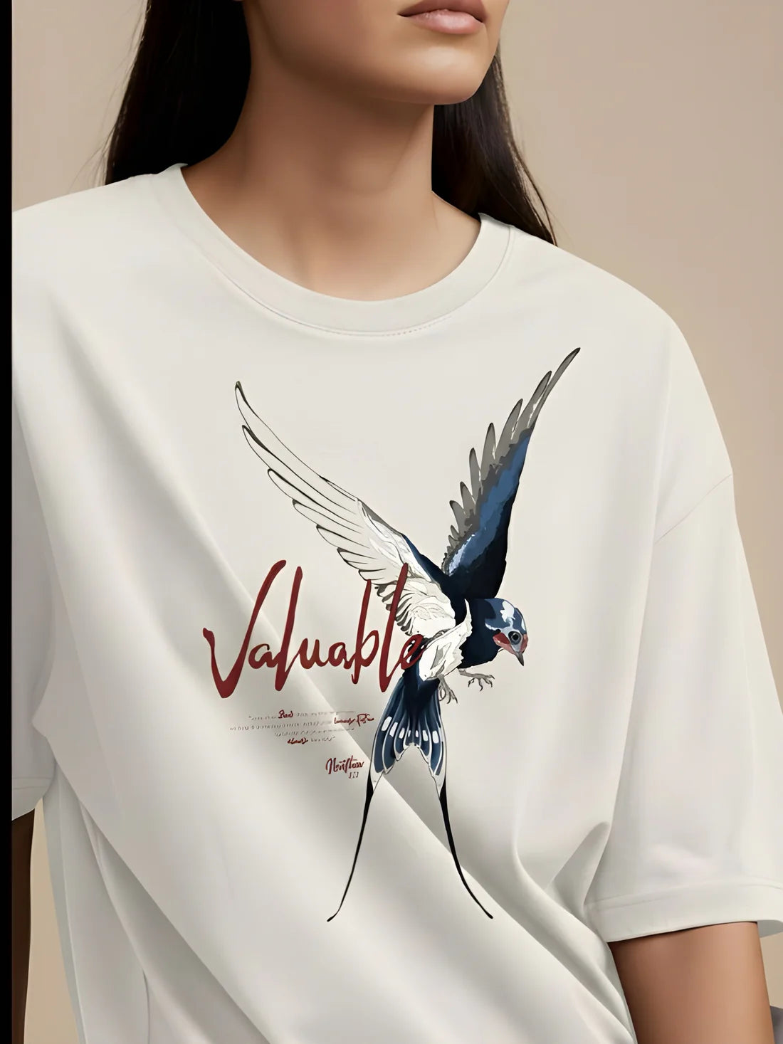 Sizing Store Oversized Gym and Casual T-shirt for women