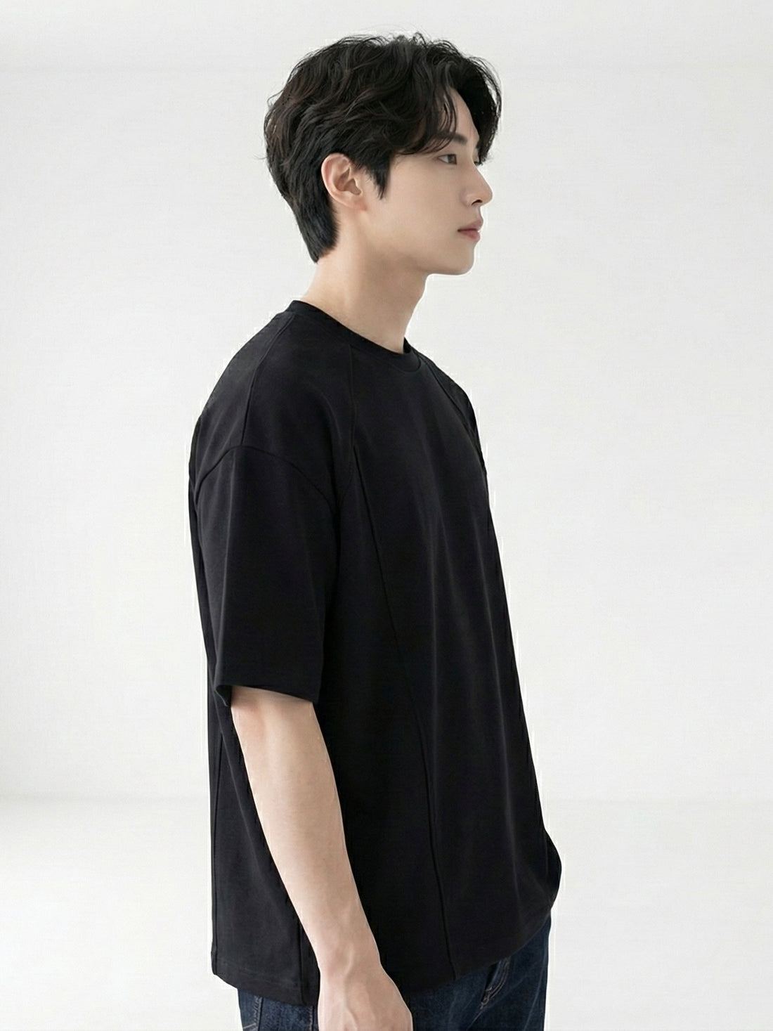 Viral Chinese T-Shirt Black to hide belly Designed by Sizing Store