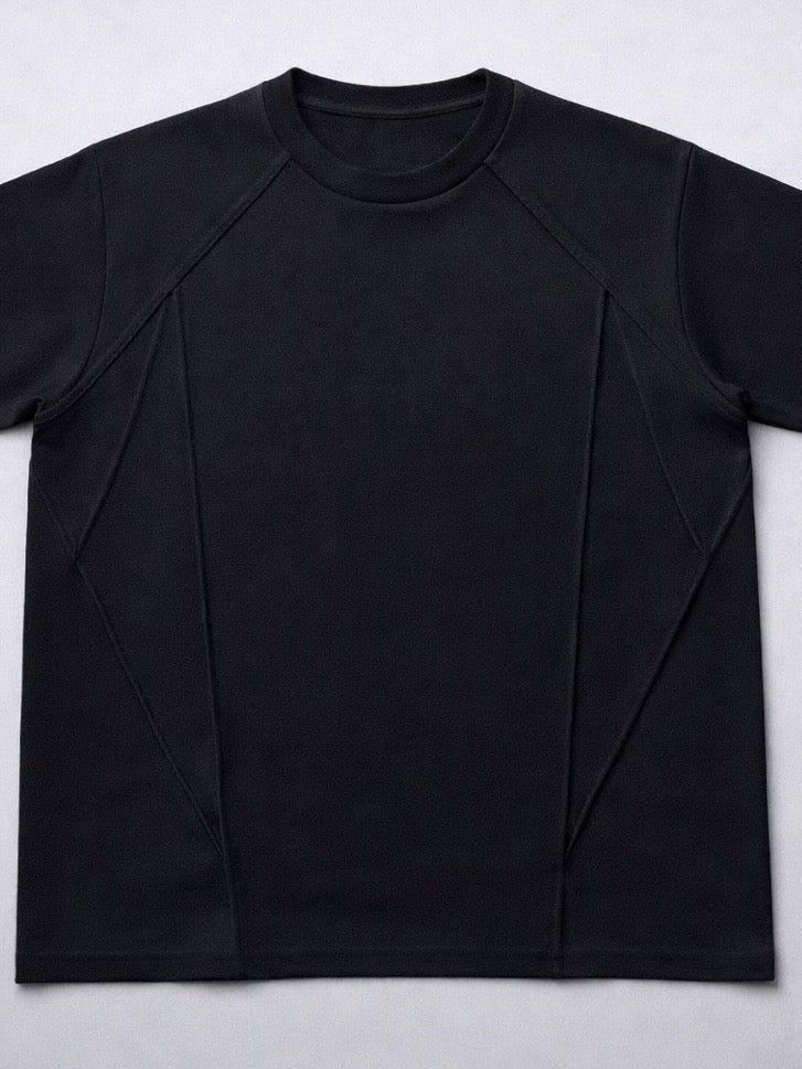 Viral Chinese T-Shirt Black to hide belly Designed by Sizing Store