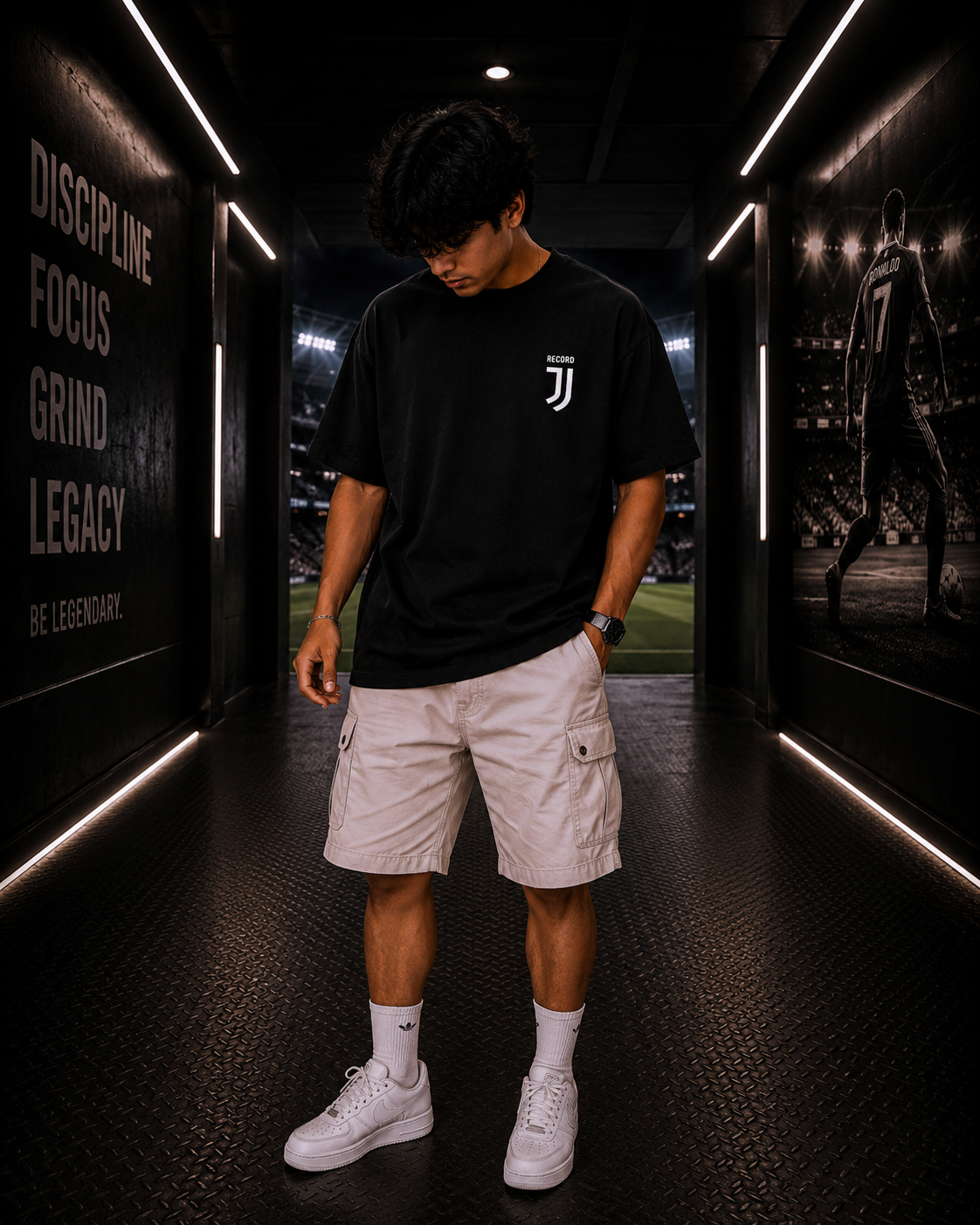 Cristiano Ronaldo #7 Legacy Oversized T-Shirt