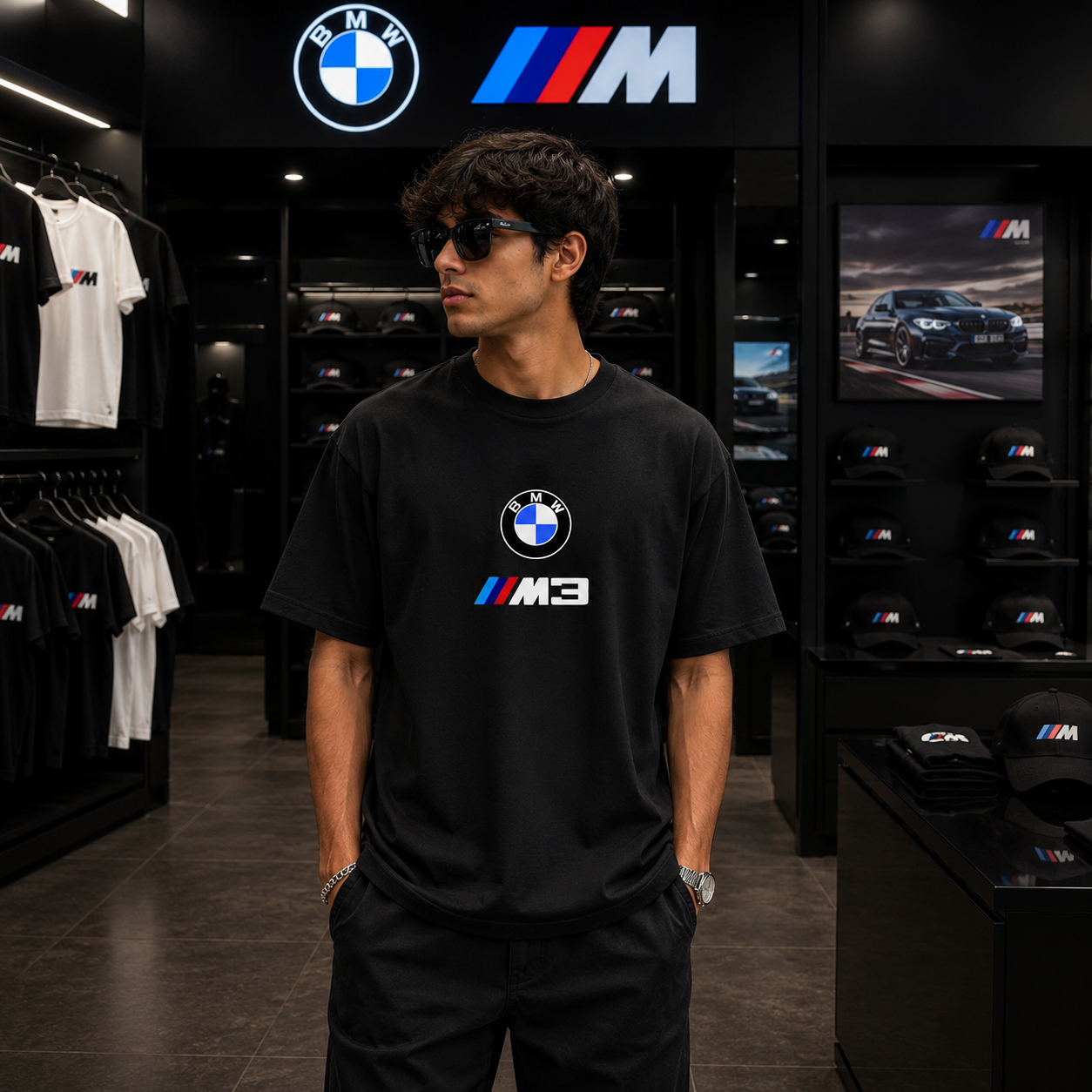 BMW M3 SILHOUETTE OVERSIZED TEE