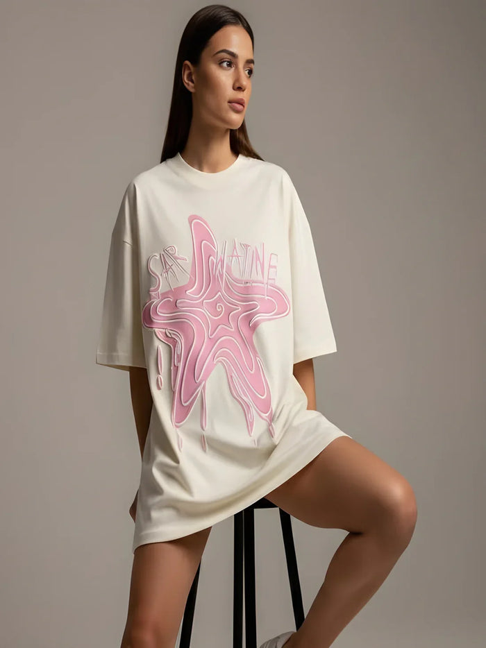 Sizing Store Oversized Gym and Casual T-shirt for women