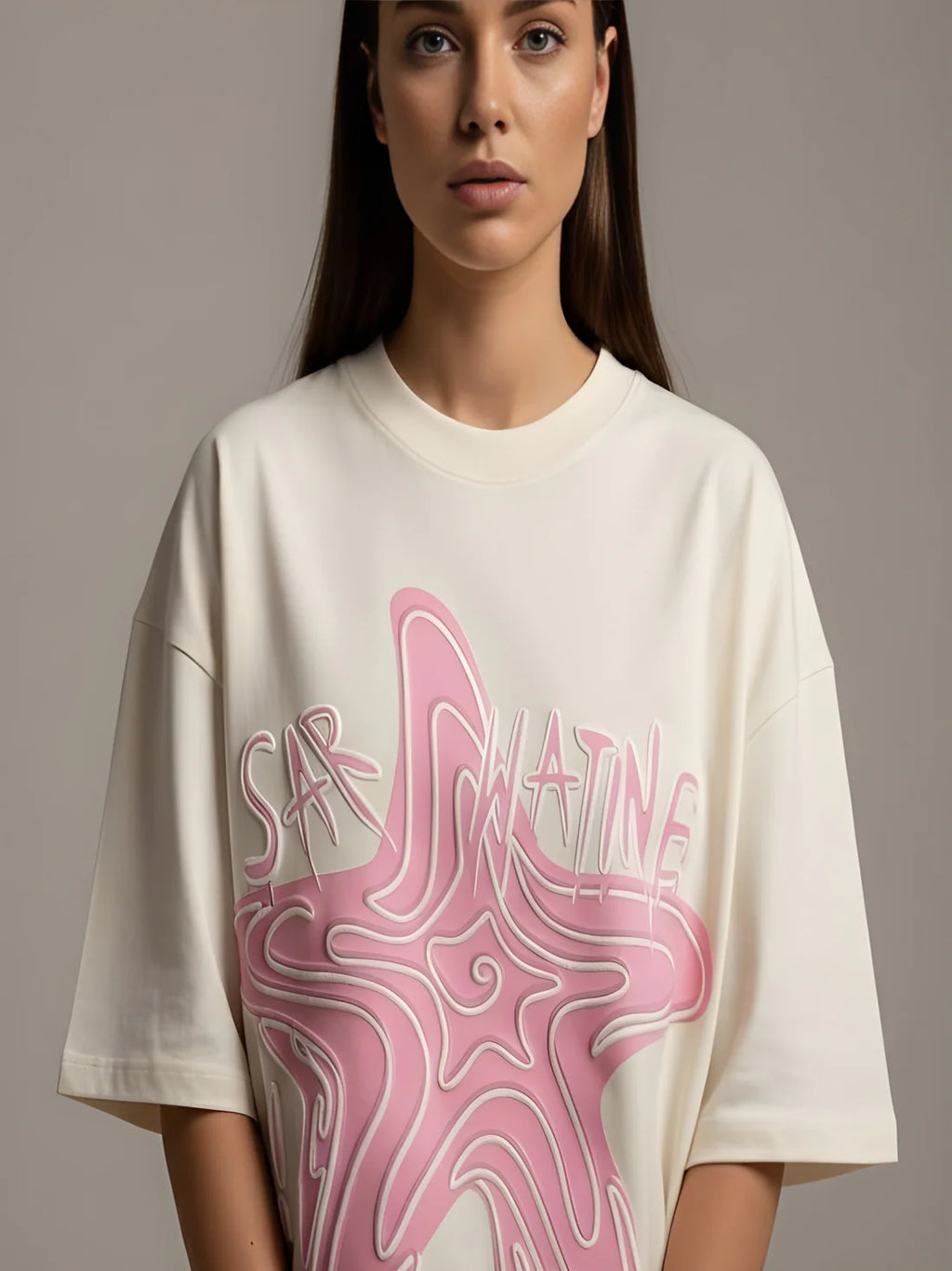 Sizing Store Oversized Gym and Casual T-shirt for women