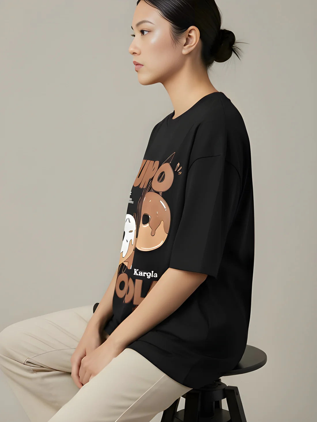 Sizing Store Oversized Gym and Casual T-shirt for women