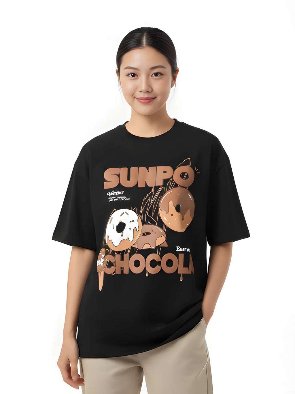 Sizing Store Oversized Gym and Casual T-shirt for women